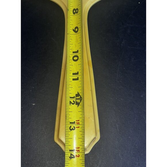 1950s Celluloid Vanity Set Hand Mirror Hair Comb No Missing Teeth Large - Picture 6 of 9